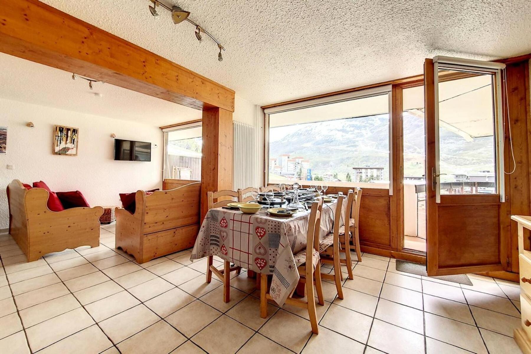 Residence Aravis - Appartement Spacieux - Skis Aux Pieds - Balcon Vue Station Mae-0244 圣马丁德贝尔维尔 外观 照片